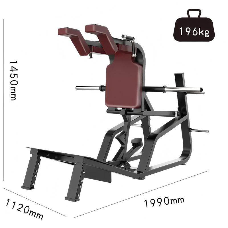 Squat Machine Gym Equipment Super Hack Squat Leg Training Commercial Multi Functional Fitness Equipment