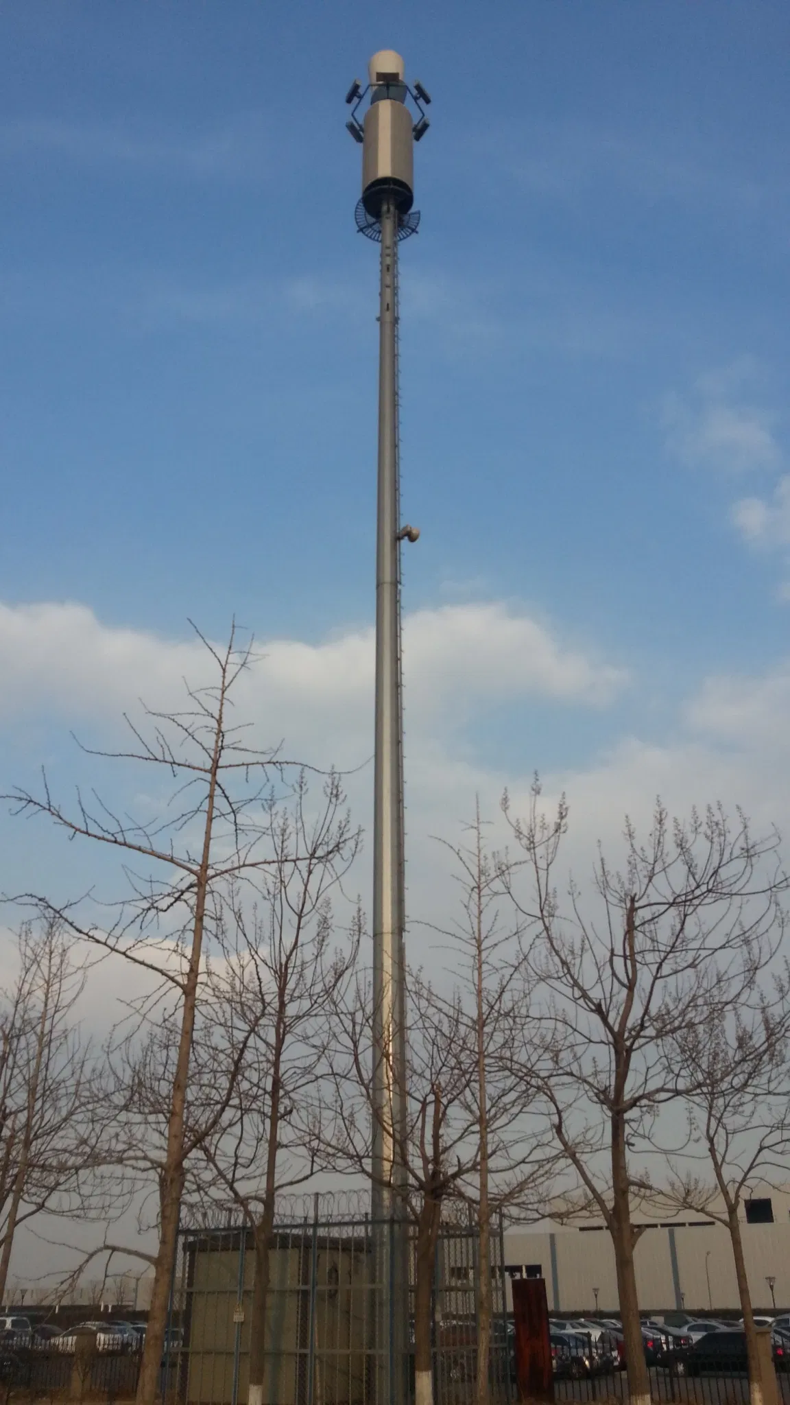 Functional Single Tube Beauty Towers in Q345 Steel and Advanced Welding Techniques