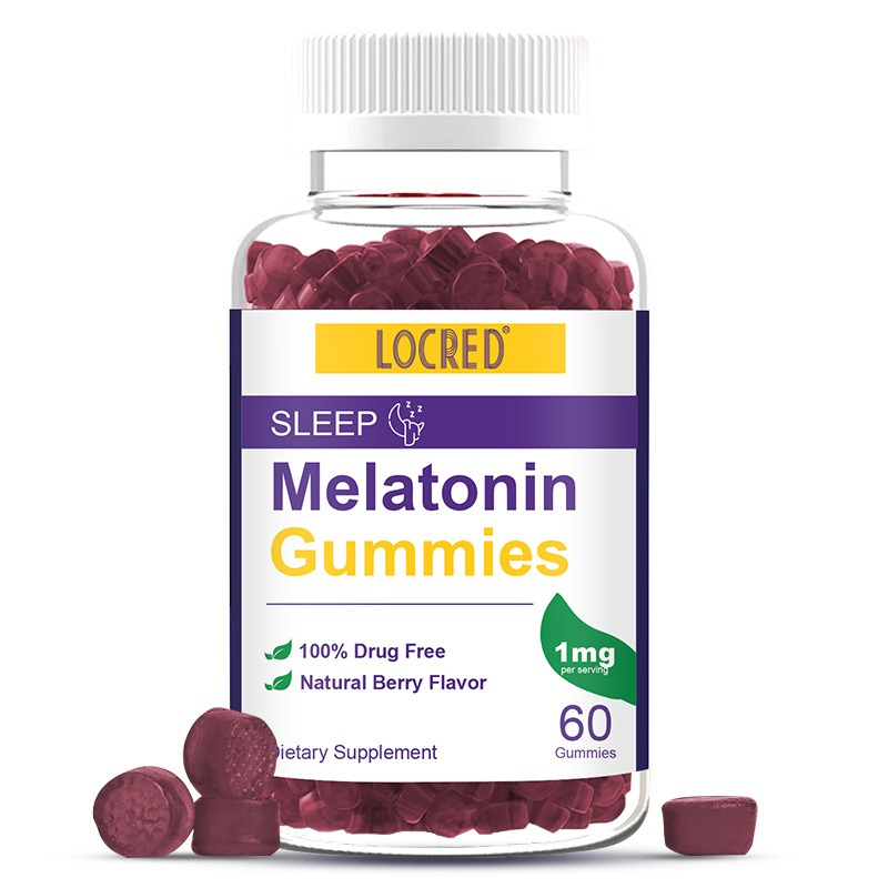 OEM Private Label Melatonin Guimmies Supports Health Circadian Rhythm Nervous System
