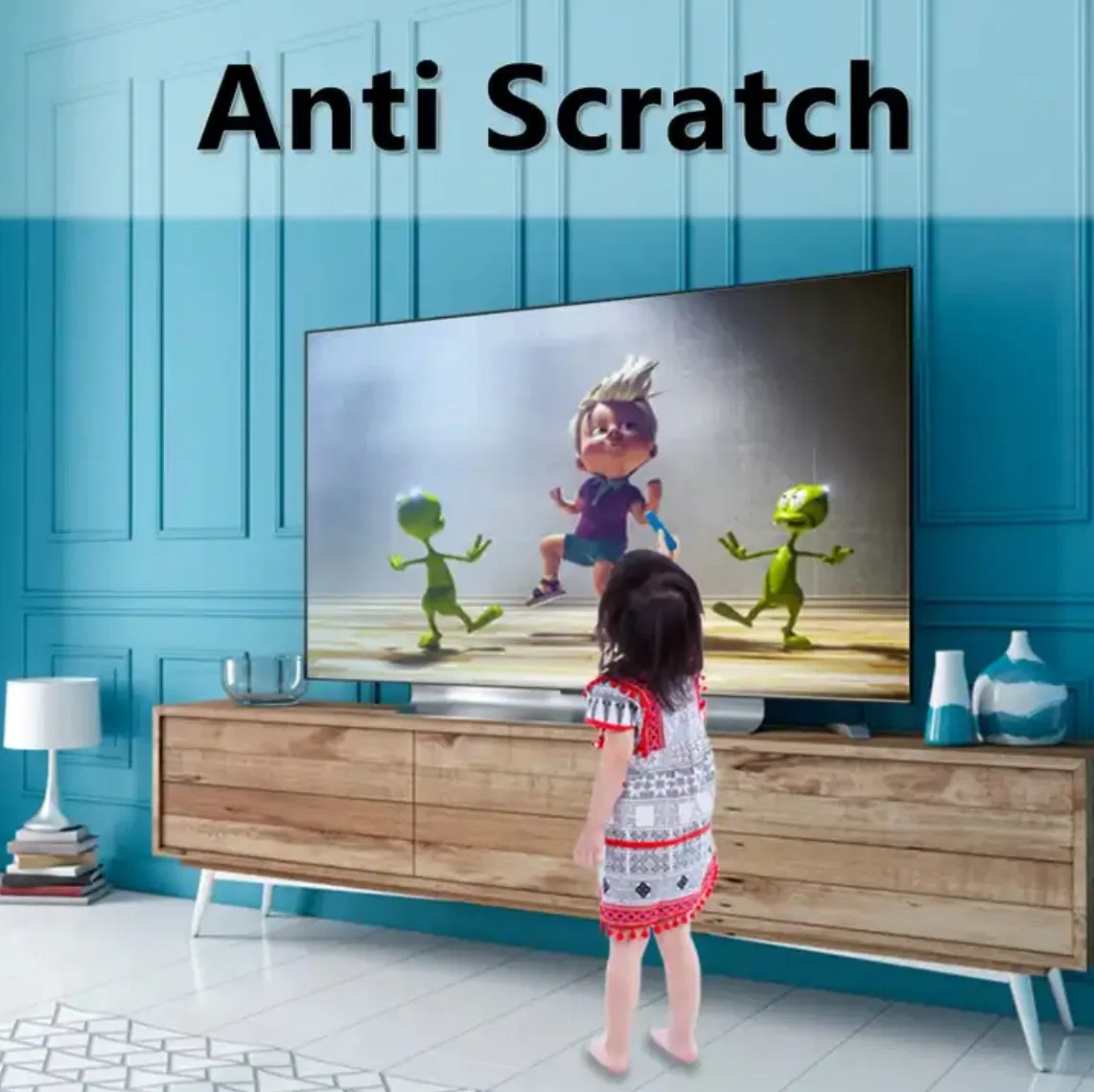 Anti-Blue Light Eye Protection Reduce Eye Fatigue and Eye Strain 32-75 Inches TV Screen Protector