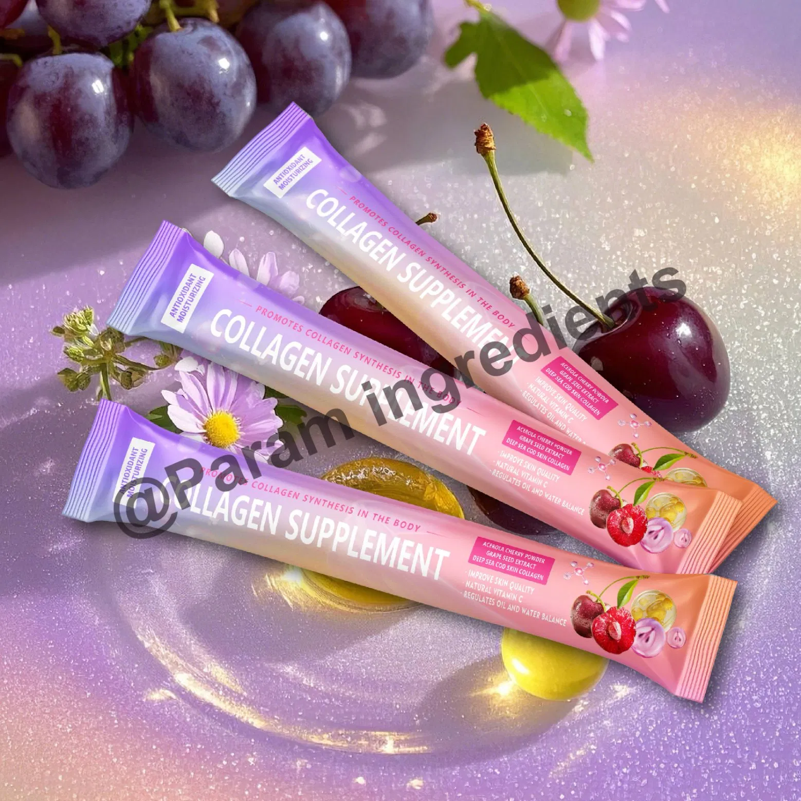 Collagen Beauty Latte Stick Pack Private Label Functional Wellness Latte Powder Manufacturer