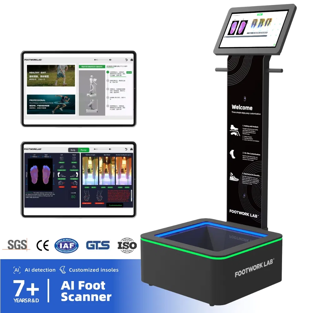 Orthotics Custom Foot Pressure Machine for Diabetic Foot Analysis