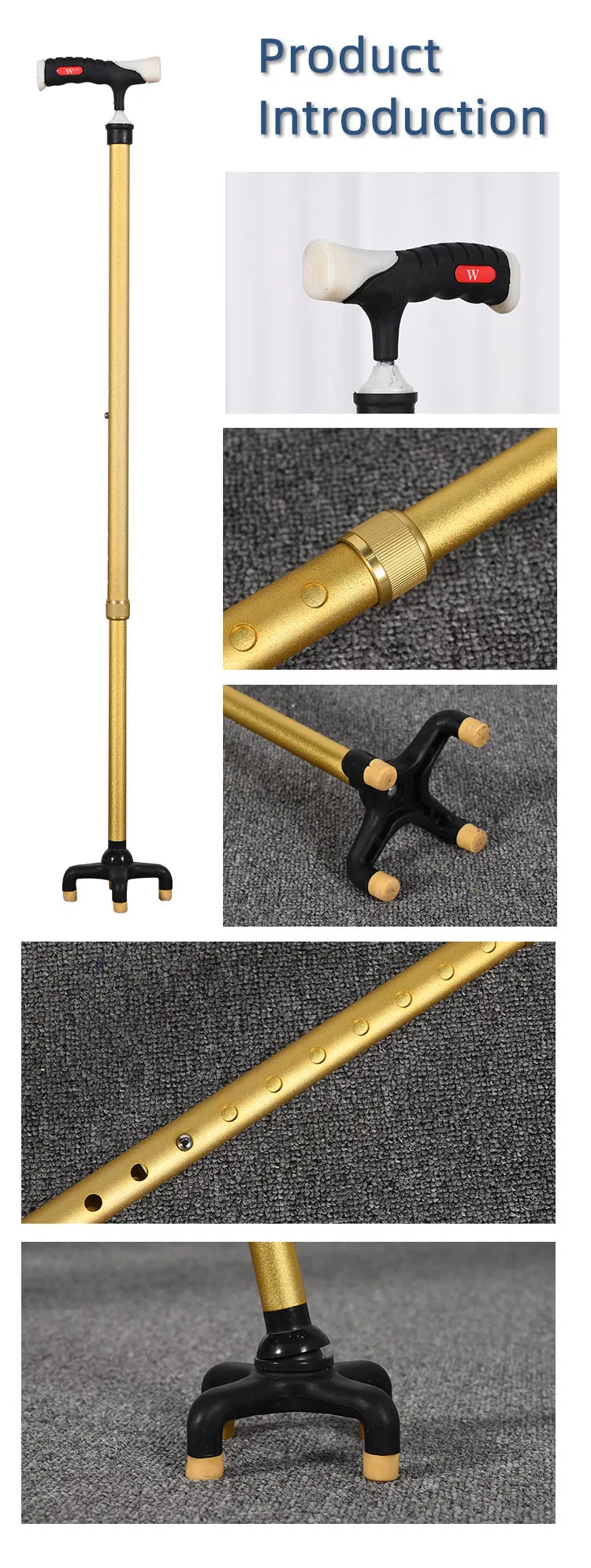 Orthopedic Walking Cane View 3