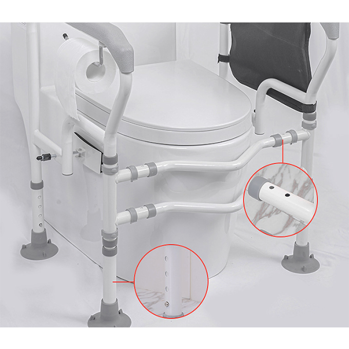 Toilet Frame Bars Free Standing Toilet Safety Frame