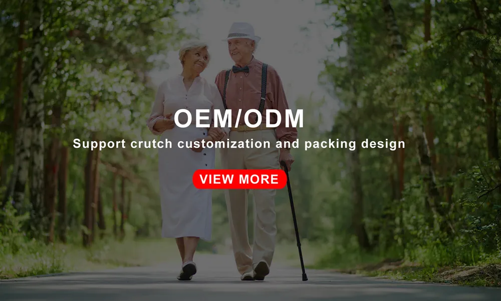 Adjustable Folding Medical Crutch