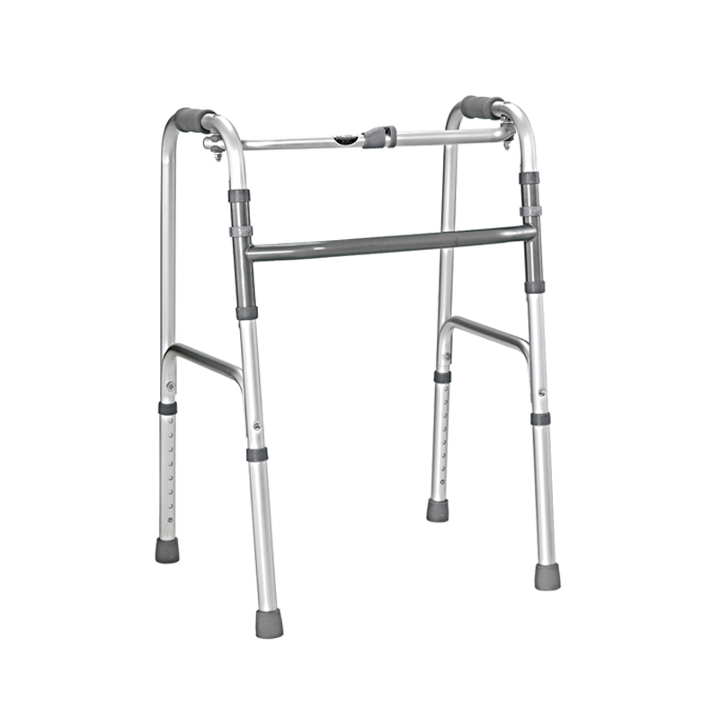 Steel Frame Mobility Folding Adjustment Height Walker