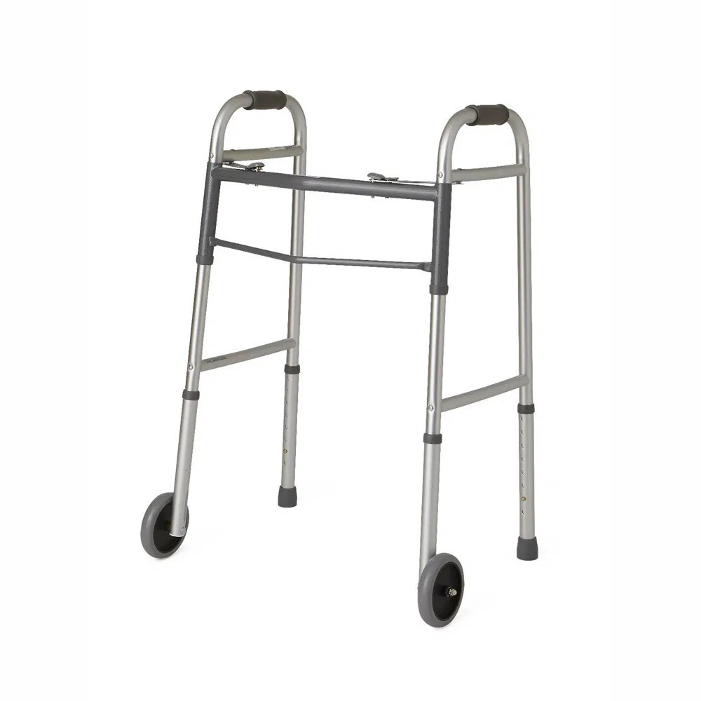 Walking Frame Aluminum Foldable Walking Mobility Aid Walker
