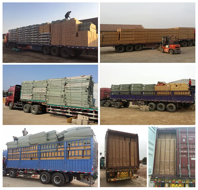 Packing and delivery information