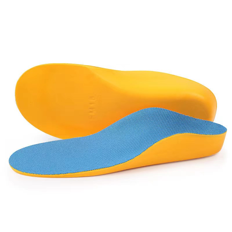 Children's Internal and External Xo Leg Type Flat Foot Support Orthopedic Insoles.