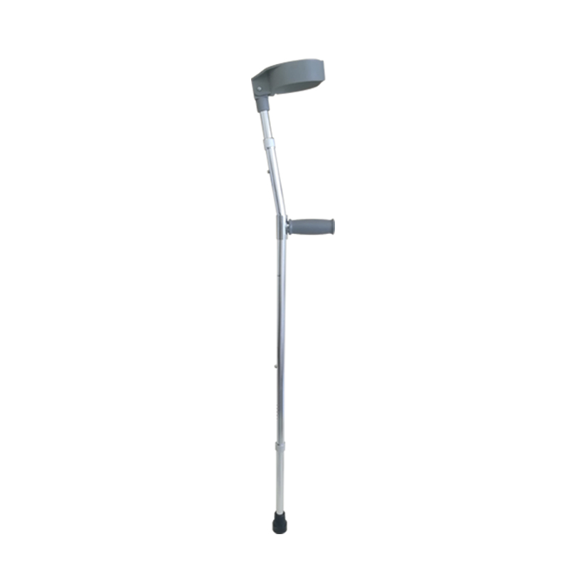 Medic Disabled Anti Slip Elbow Leg Walking Foldable Forearm Axillary Folding Adjustable Aluminum Alloy Underarm Crutches Canes