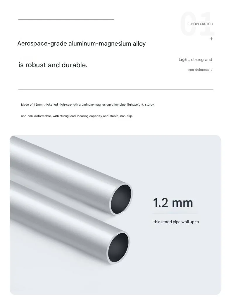 Walking Forearm Axillary Elbow Crutches