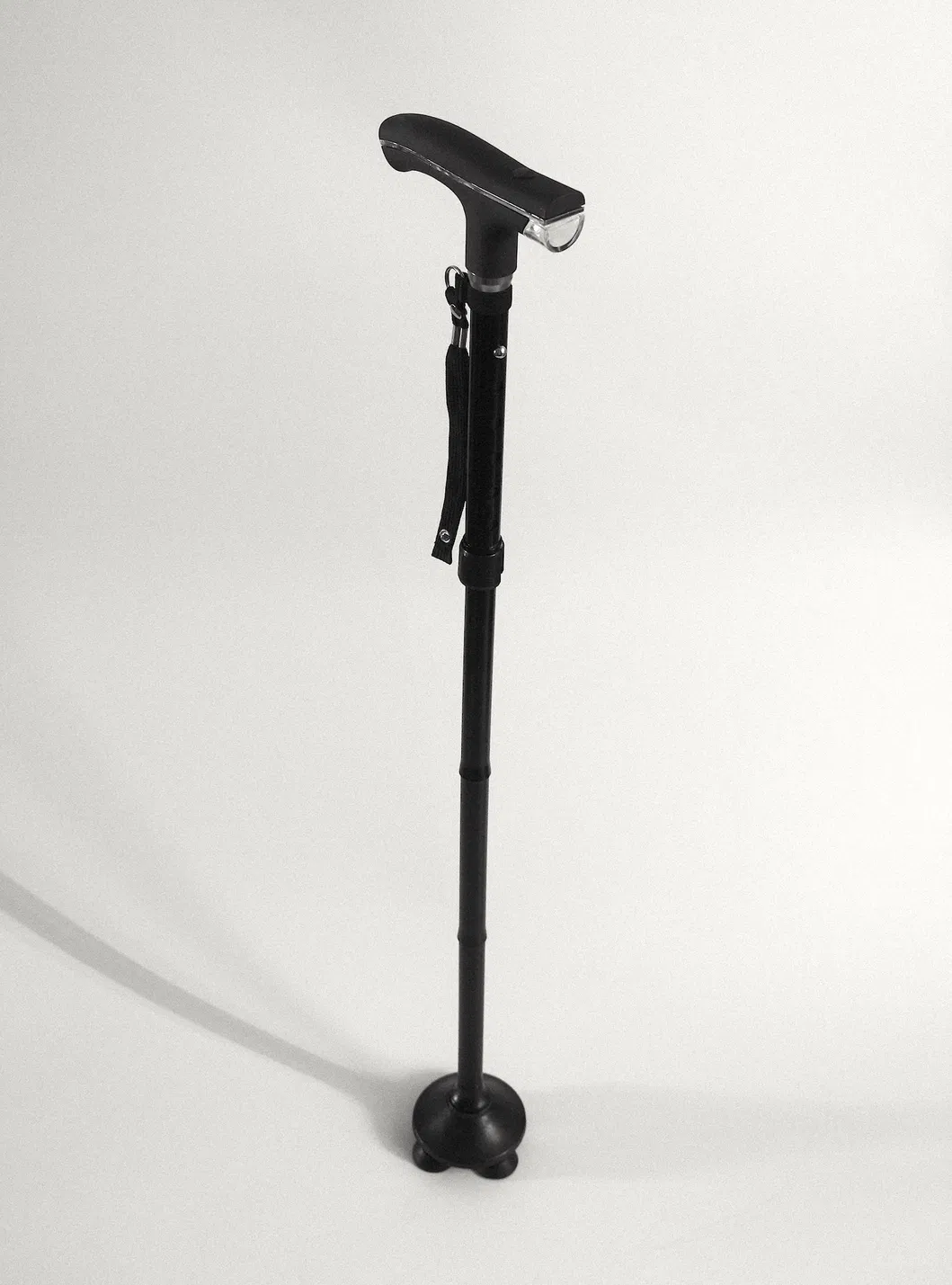 LED Foldable Walking Cane Pivot Base