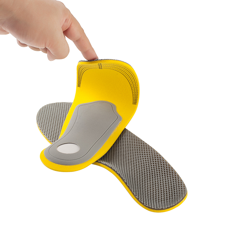 Factory Supply Breathable Foot Care Sport Orthotic Insoles