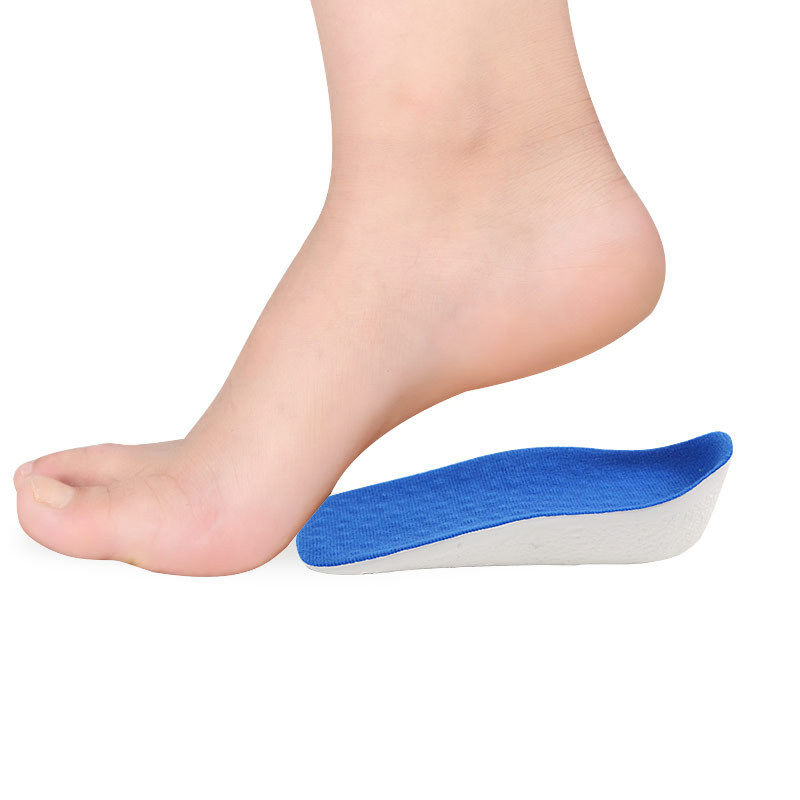 Breathable Comfortable EVA Insoles Invisible Height Increasing Pad Heel Shock Absorption Insoles