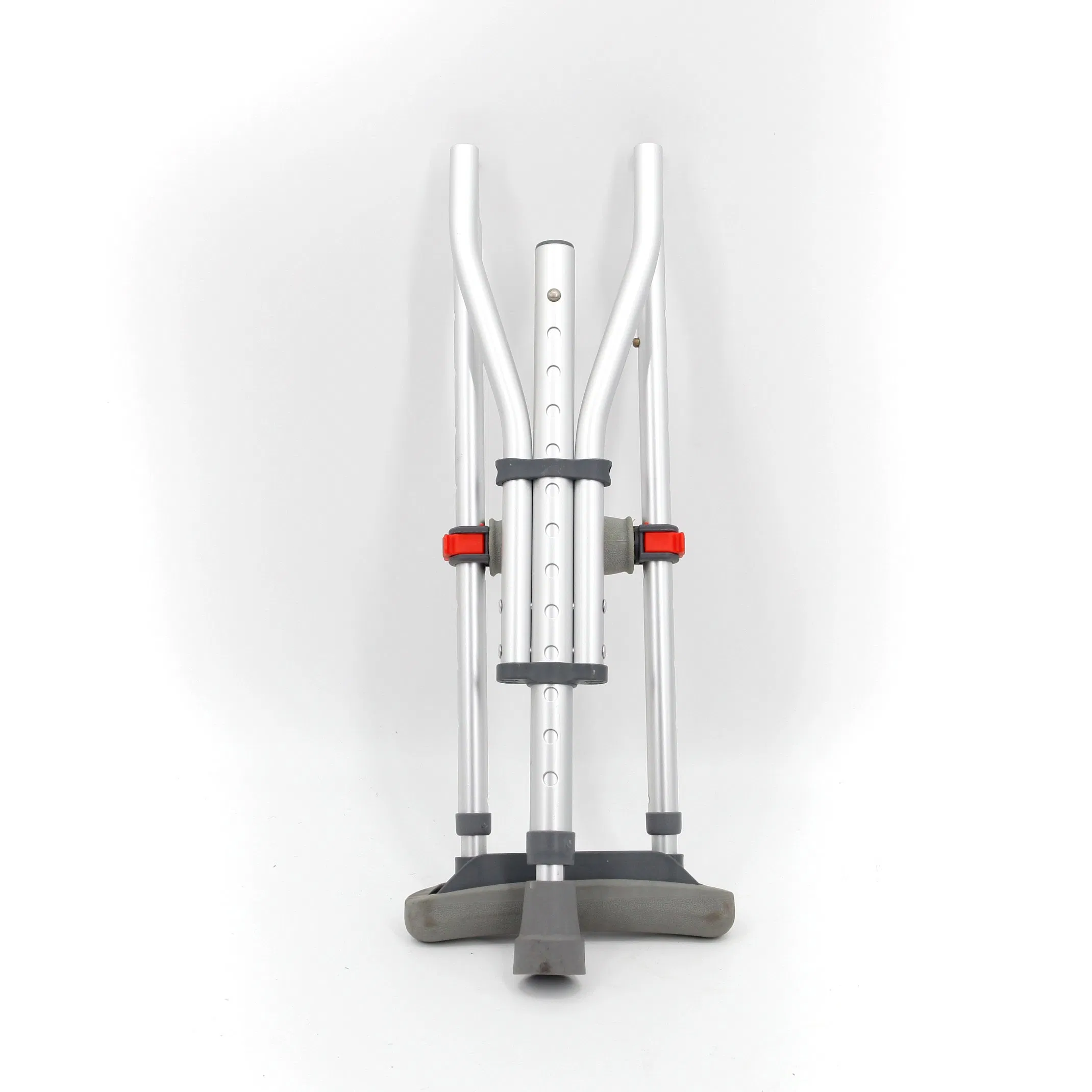 Folding Aluminium Underarm Crutch, Size 3 in 1, Leg and Handle Height Adjustable