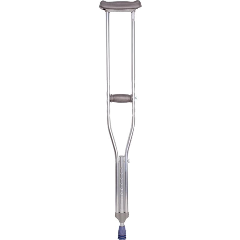 Adjustable Walking Aid Underarm Crutch Basic Adjustable Adult Hospital Aluminum Walking Cane