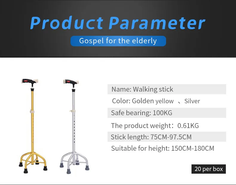 Disabled Standing up and Walking Cane