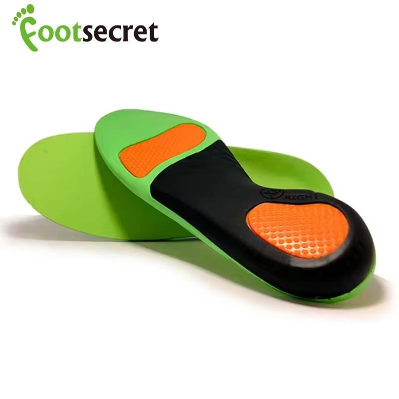 Orthopedic Flat Foot Health Sole Pad Gel Cushion Shoe Pad Gel Shoe Insert Sports Orthotics Pads Height Increasing Insole