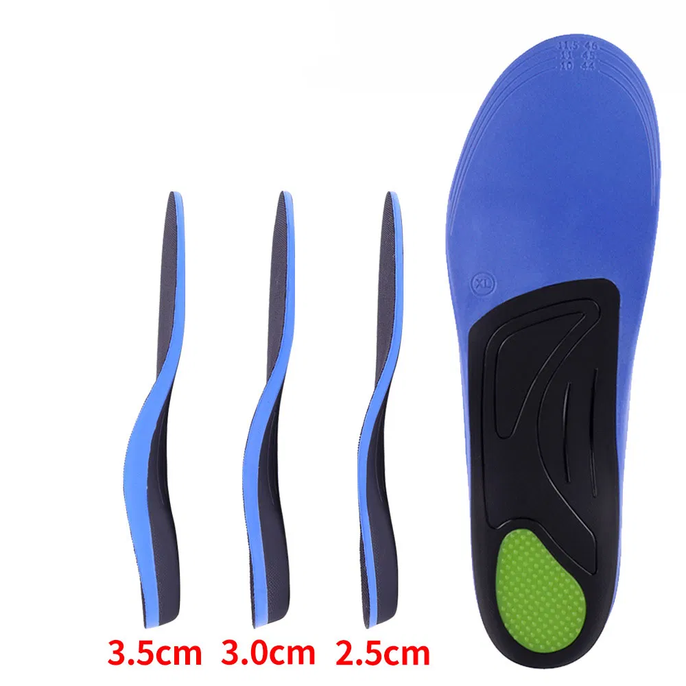 Arch Supports Plantar Feet Insoles Orthotics Inserts Relieve Flat Feet Insoles Anti Twist Golf Sports Orthopedic Insoles