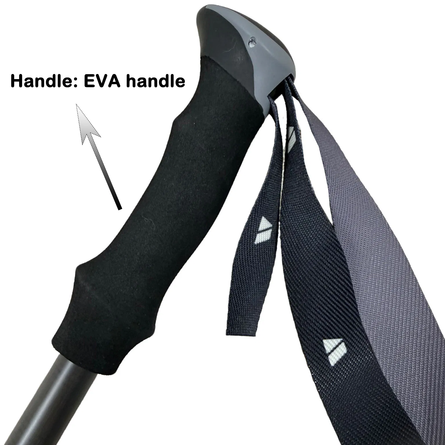 Custom Design Foldable Walking Sticks Portable Carbon Fiber Climbing Trekking Telescopic Poles