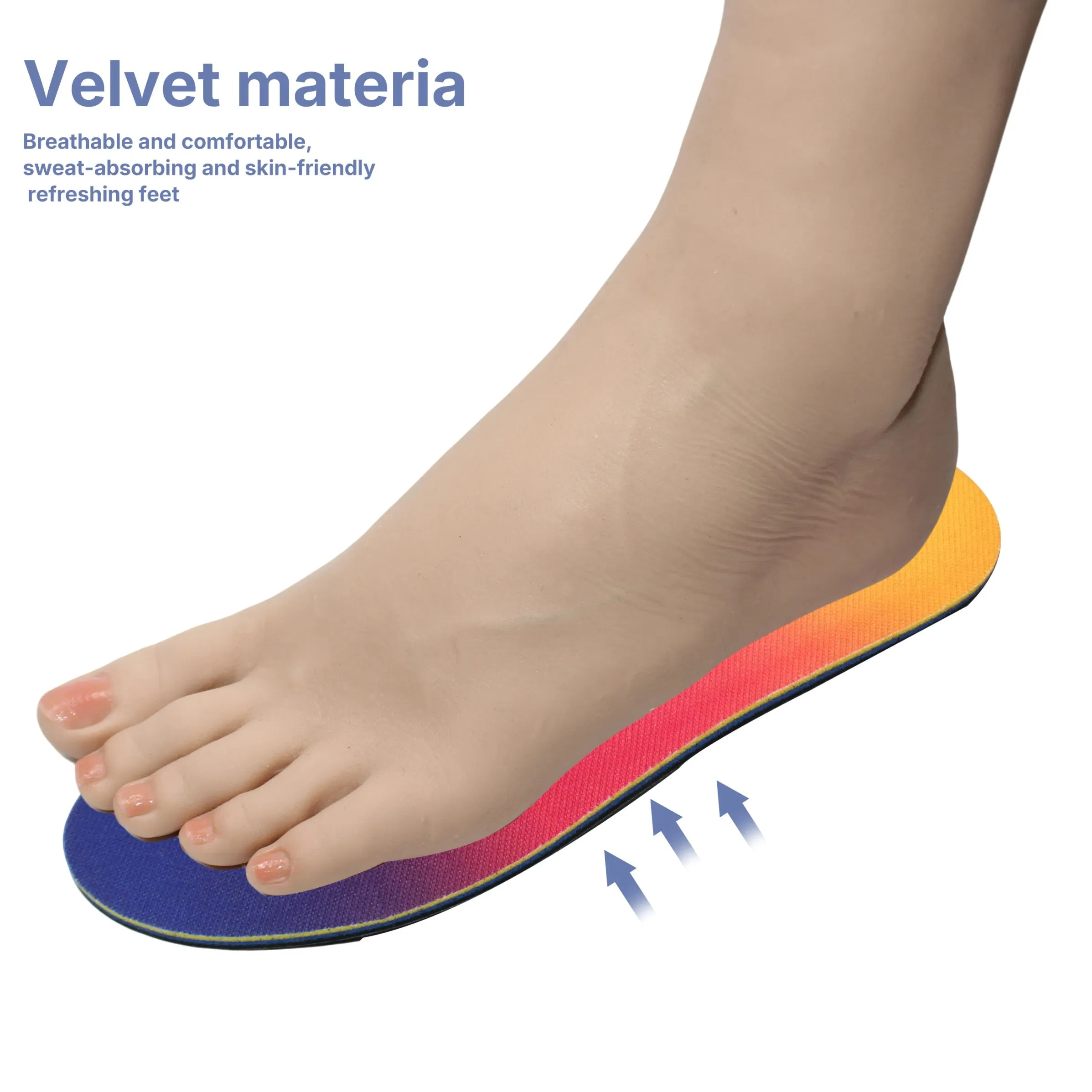Orthotics for Flat Feet High Arch Support Heated Design Adjustable Moldable Insoles