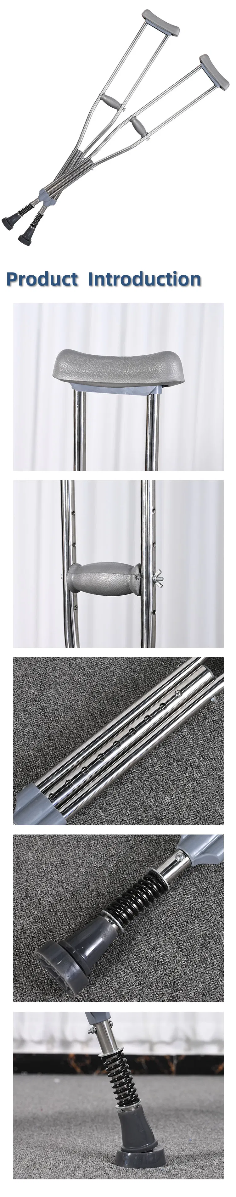 Medical Adjustable Underarm Crutch Detail 4