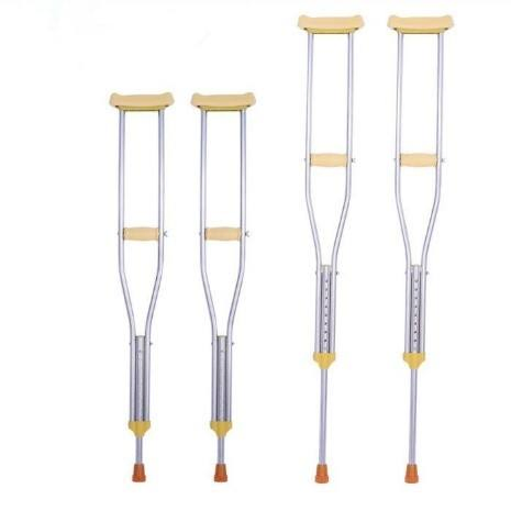 Lightweight Medical Disabled Walking Stick Aluminum Helpful Underarm Axillary Crutch Types Price for Sale