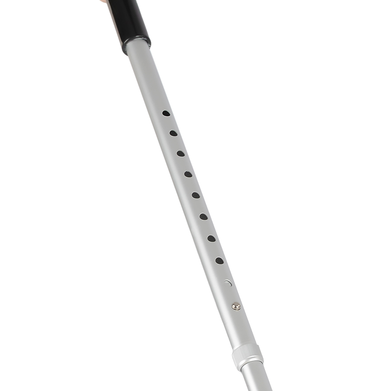 Wholesale Medical Aluminum Crutch Height Adjustable Underarm Walking Stick with Elbow Forearm Support Crutches for Disabled