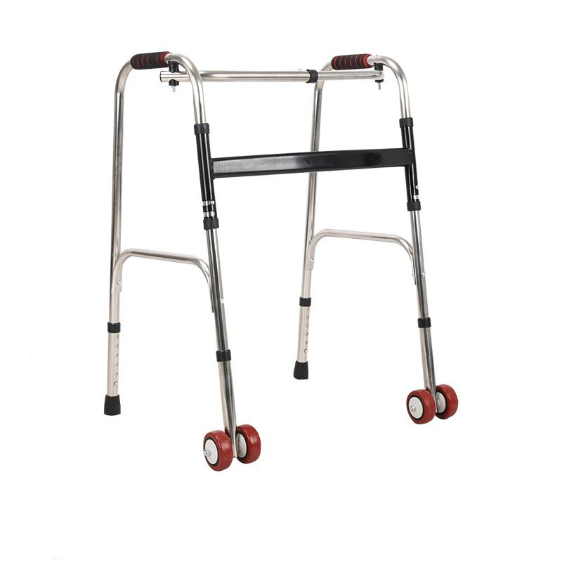 Lightweight Foldable (Folding) Mobility Elderly Walking Wheel Walker Rollator for Disabled People