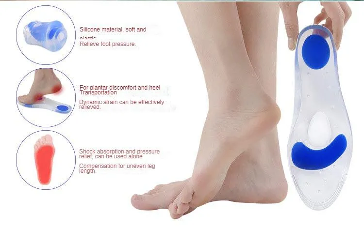 Silicone Orthotic Insoles Detail