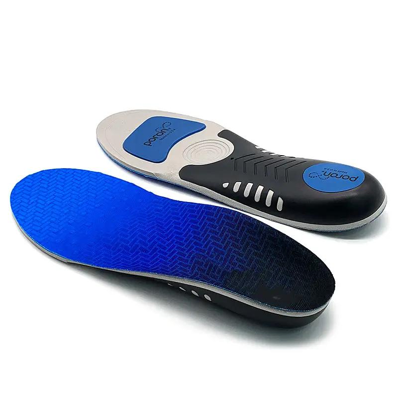 Custom EVA High Elastic Shock Absorption Breathable Sport Insoles