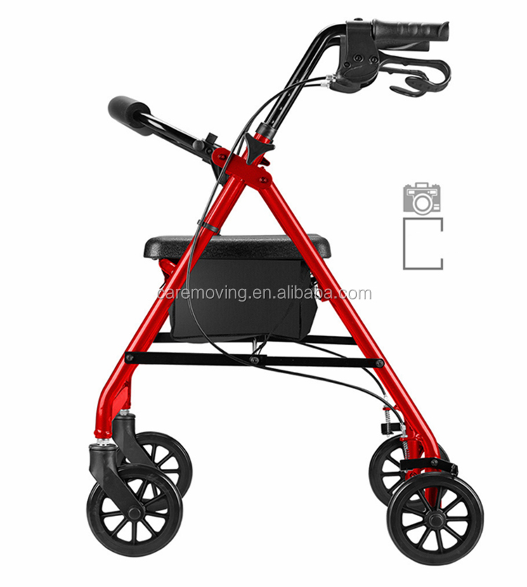 110 Kg Load Capacity Walking Aids with Lightweight Aluminum Alloy Frame