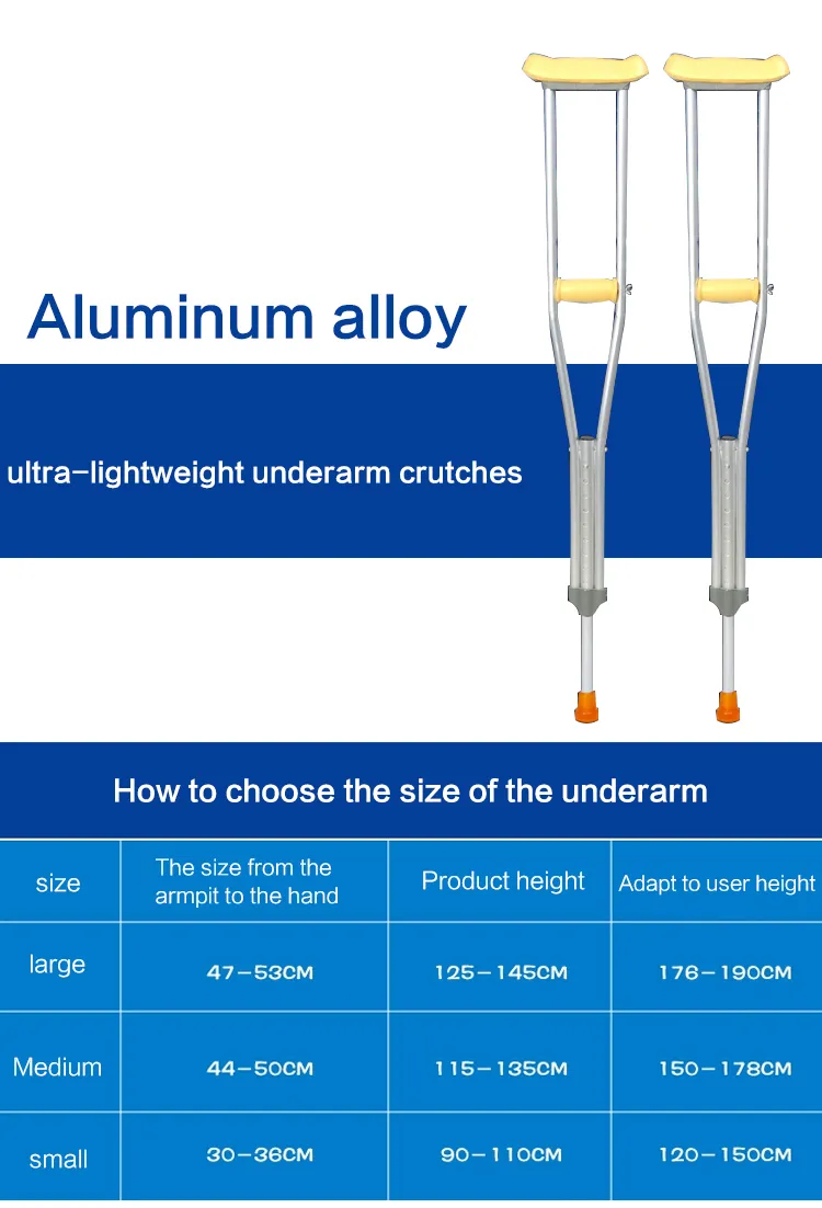 Underarm Axillary Crutch View 1