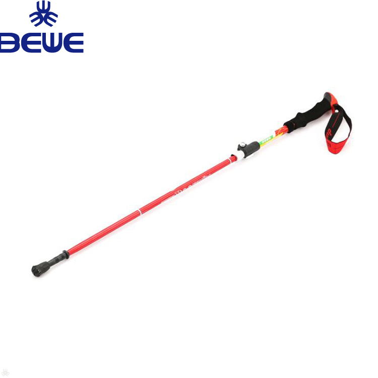 OEM Accepted Wholesale Carbon Fiber Light Adjustable Trekking Poles