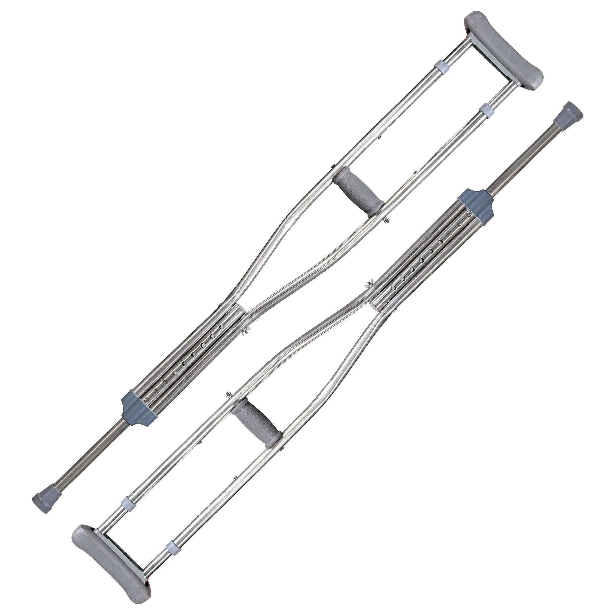 Hot Sale Rehabilitation Therapy Supplies Aluminum Portable Elbow Forearm Underarm Crutches