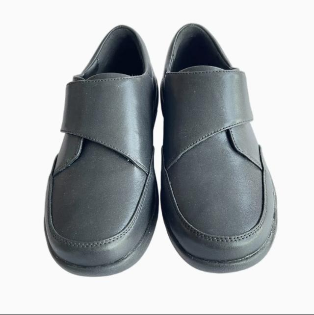 Stylish Black Diabetic Shoes for Enhanced Foot Support