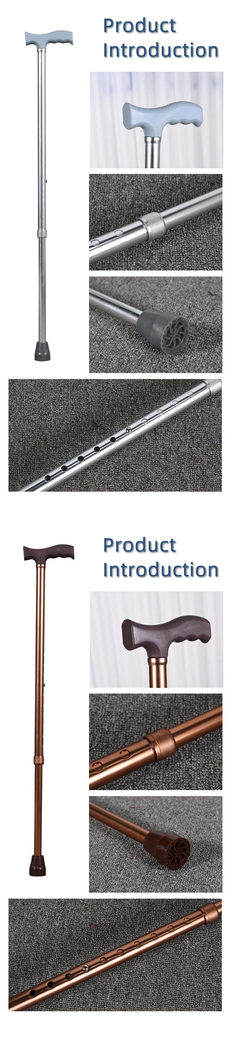 PS-Sst16-1 Hot Selling Health Medical Lightweight Folding Adult Orthopedic Walking Cane