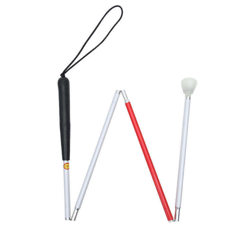 Folding Walking Axillary Crutches Price Blind Cane Sticks Blind Walking Stick Cane for The Blind Retractable Blind Canes