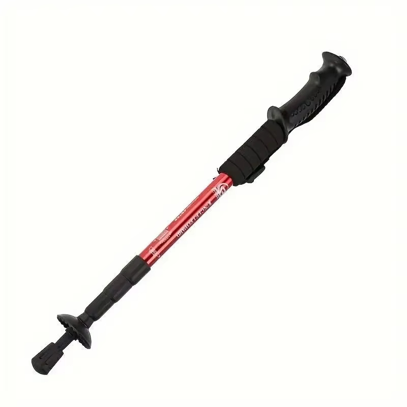 Trekking Poles Shock Absorption Foldable Ultralight Hiking Pole Suitable for Outdoor Camping Mountaineering Backpacking and Trip