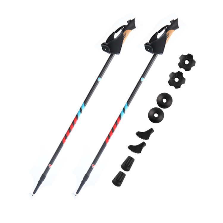 Lightweight Carbon Fiber Nordic Walking Stick Trekking Poles