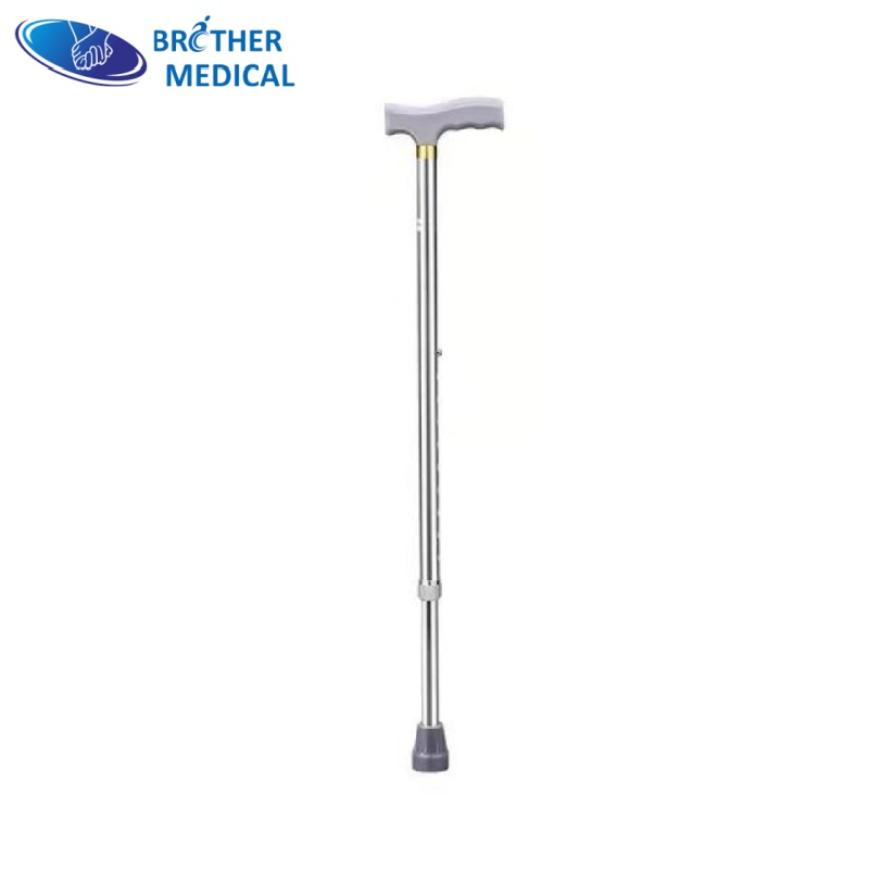 Lightweight 5 Sections Collapsible Foldable Aluminum Medical Walking Stick Walker Crutch