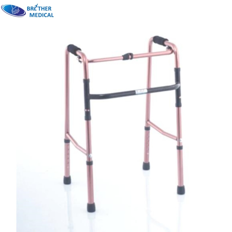 Low Price Indoor Outdoor Rollator with Seat Medical Walking Aid Walker Bme811