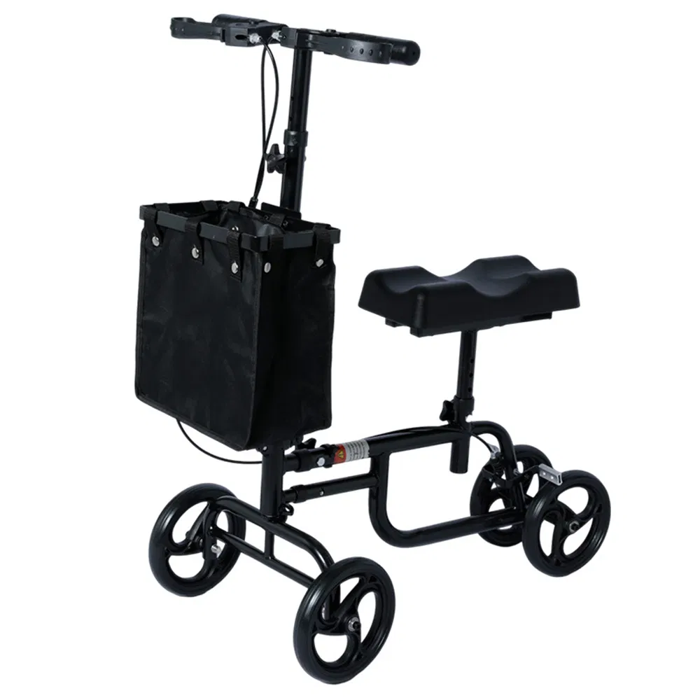 Wholesale Assistive Mobility Supplies Custom Aluminium 4 Wheel Elderly Walker Rollator with Seat