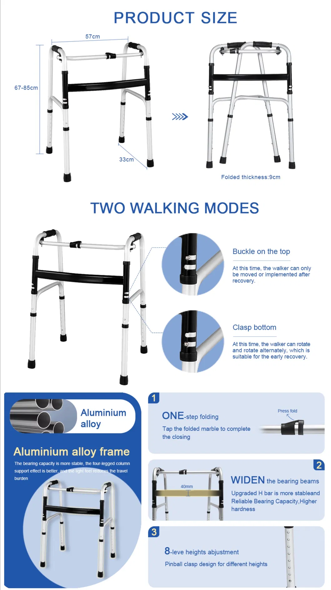 Rollator Walker Details