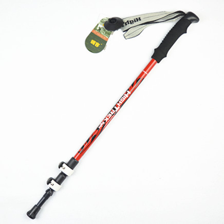 Outdoor Light Telescopic Nordic Folding Walking Stick Trekking Poles for Hiking Anti-Shock