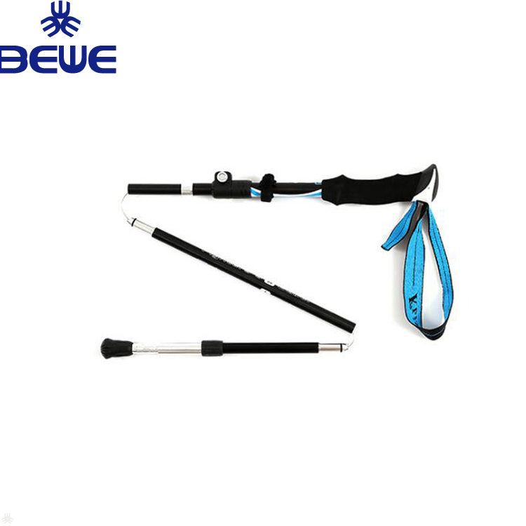 Wholesale Telescopic Carbon Fiber Customized Foldable Trekking Poles