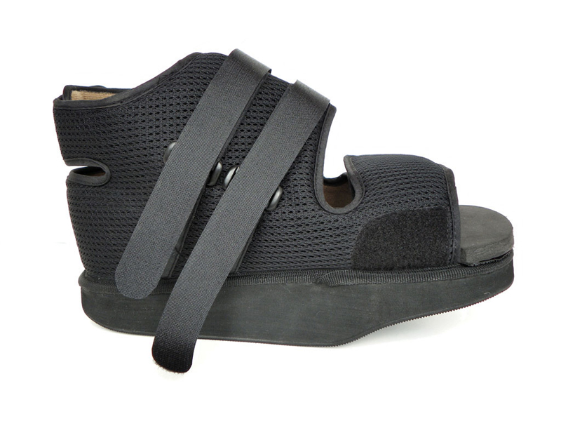 Forefoot Offloading Diabetic Shoes Foot Ulcers Healing Protection Front Wedge Orthopedic Shoe