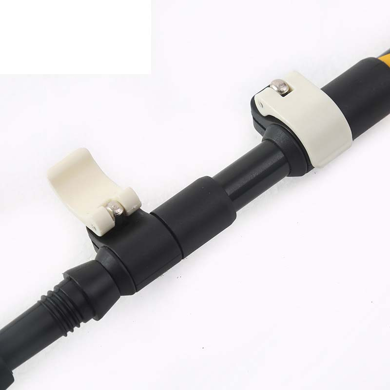 Aluminum Trekking Pole Telescopic Pole Folding Outside Lock Three Trekking Pole Walking Cane