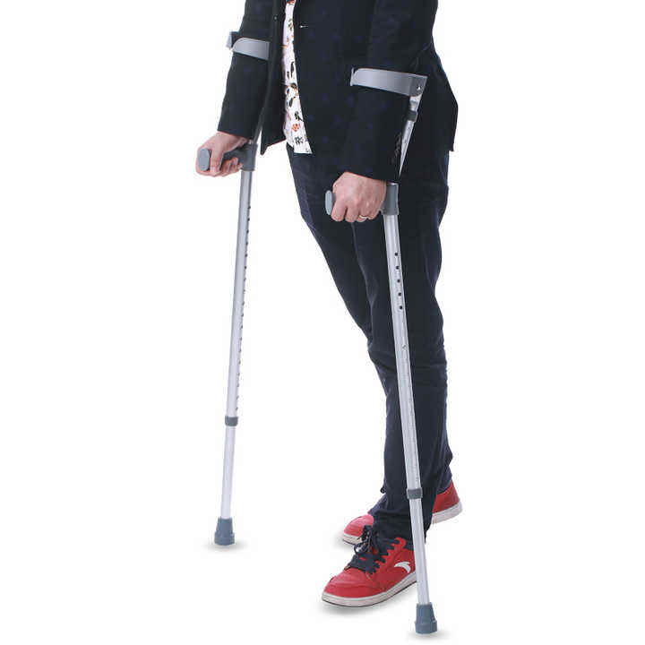 Rehabilitation Old Man Walking Stick Aluminum Alloy Forearm Crutch Cheap Elbow Cane