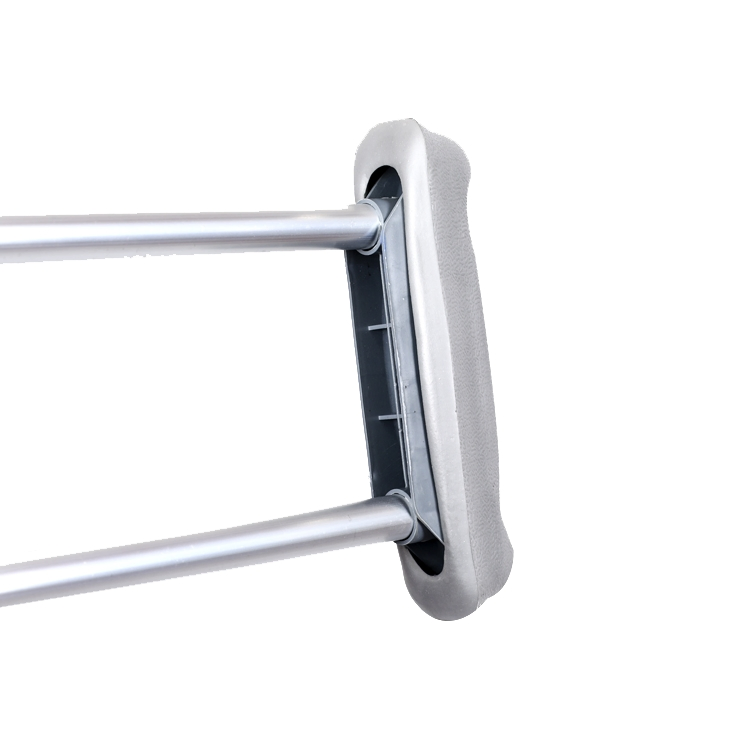 Medical Thickened Lightweight Aluminum Alloy 9 Gear Height Adjustable Armpit Crutches